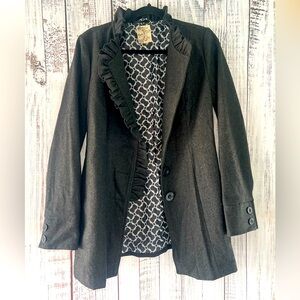 Women’s Fitted Grey P-Coat for Sale - Size M